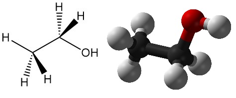 Ethanol structure