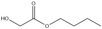 butyl glycolate structure