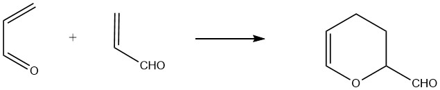 Diels – Alder Reaction of acrolein