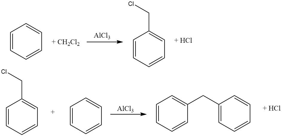 Haloalkylations of aromatic