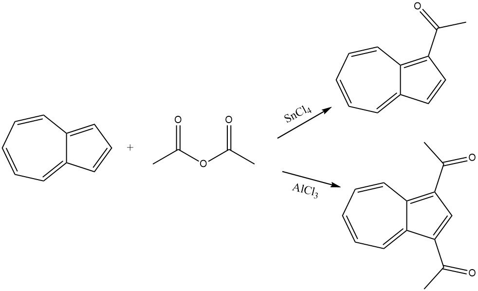 acylation of Azulene