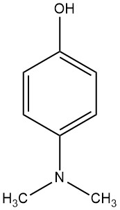 4-(N,N-Dimethylamino)phenol structure