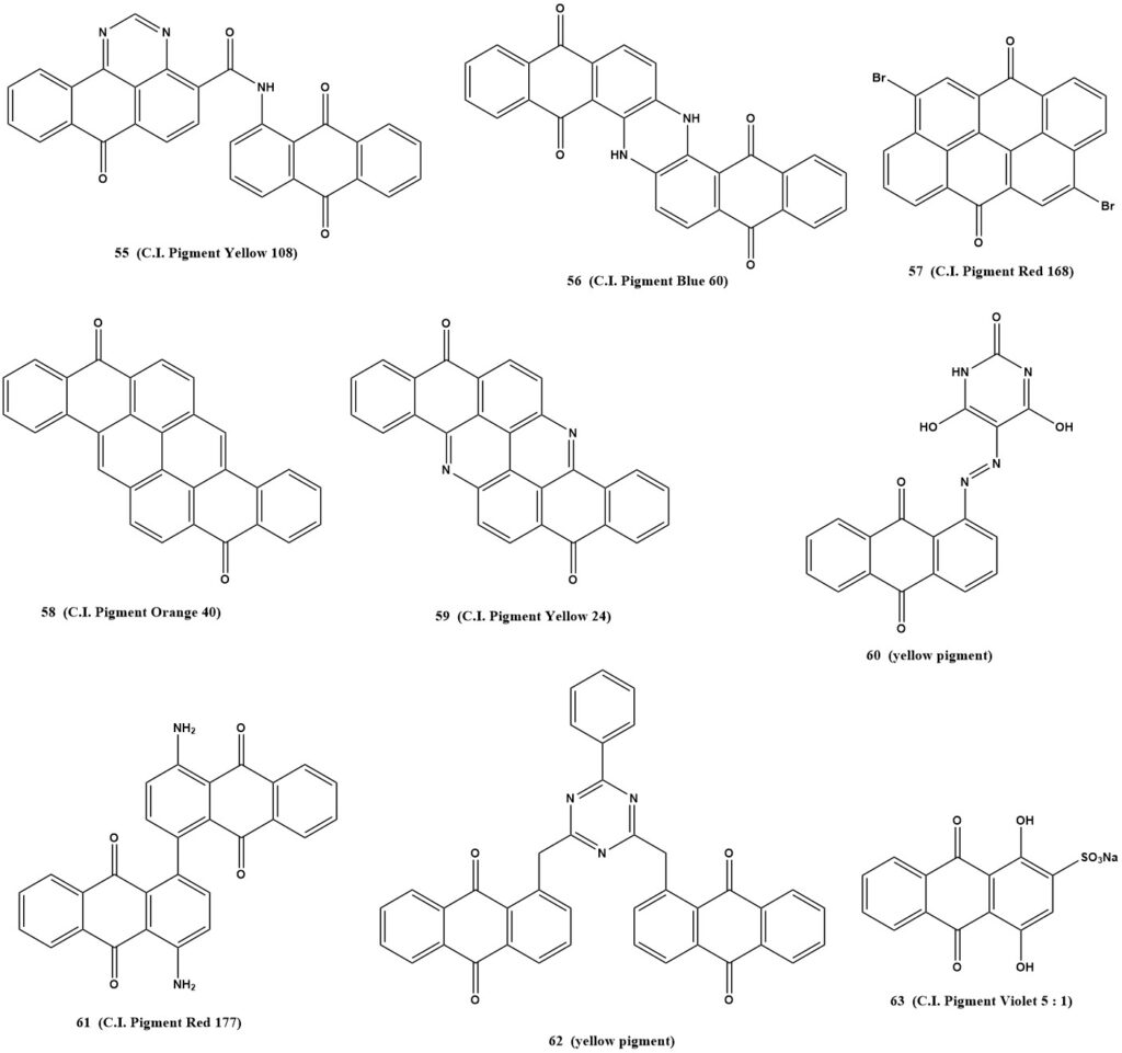 Examples of anthraquinone Pigments