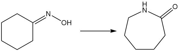 Beckmann Rearrangement of Cyclohexanone Oxime to Caprolactam