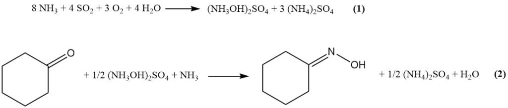 Cyclohexanone Oxime by Raschig Process