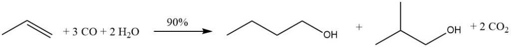 Production of 1-Butanol by Reppe Process