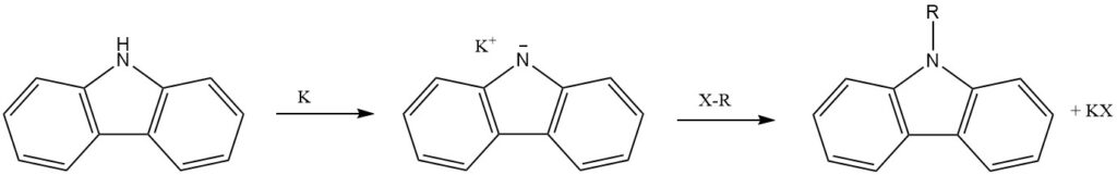 N-Substitution of Carbazole