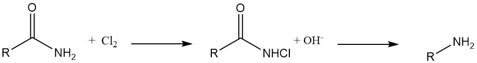 Hofmann Degradation of amides