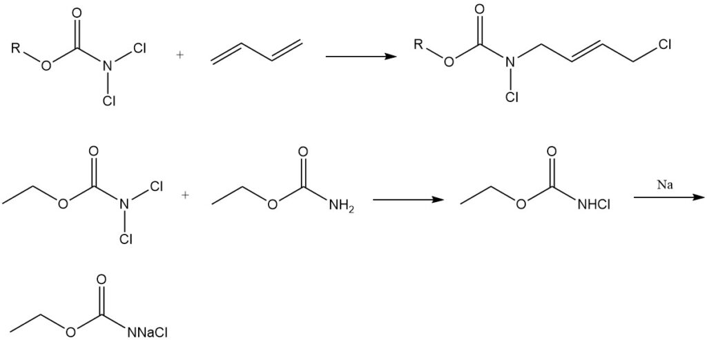 reactions of N,N-Dichlorocarbamates