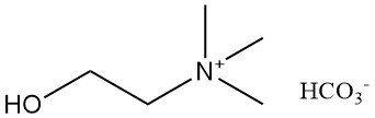 Choline Bicarbonate structure