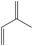 Isoprene structure
