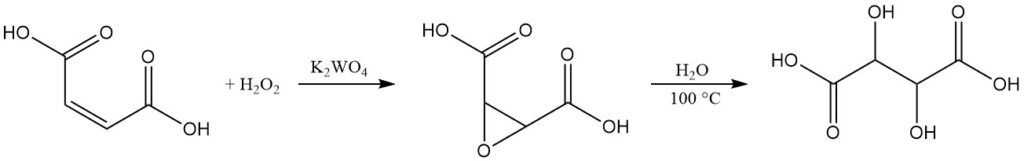 Synthesis of Racemic DL-Tartaric Acid