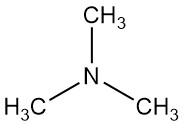 Trimethylamine structure