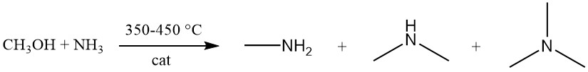 production of methylamine