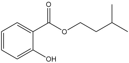 Isoamyl Salicylate structure