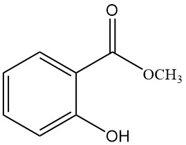 Methyl Salicylate structure