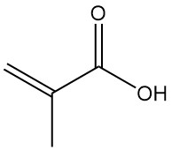 Methacrylic Acid structure