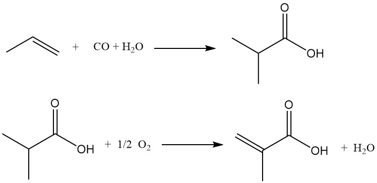 Production of Methacrylic Acid from Isobutyric Acid