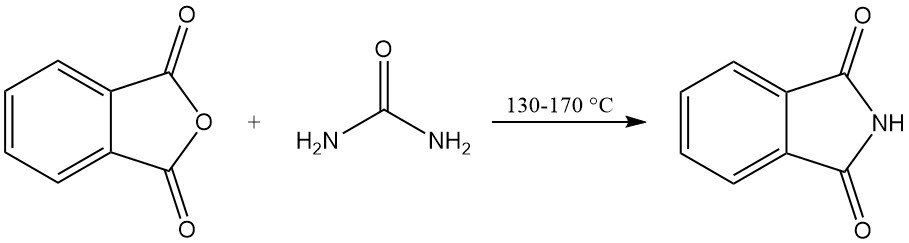 Production of Phthalimide from Phthalic Anhydride and Urea