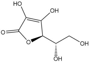 L-ascorbic acid structure