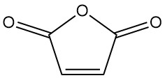 Maleic Anhydride structure