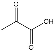 Pyruvic Acid structure