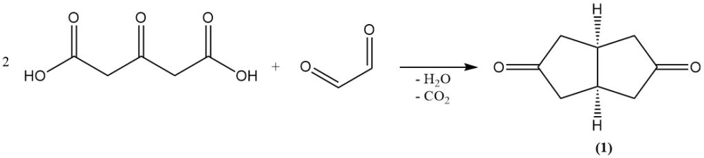 Weiss-Cook reaction of Acetonedicarboxylic acid