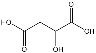 malic acid structure