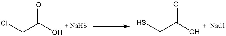 production of Thioglycolic acid