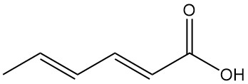 sorbic acid structure