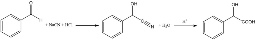 production of mandelic acid