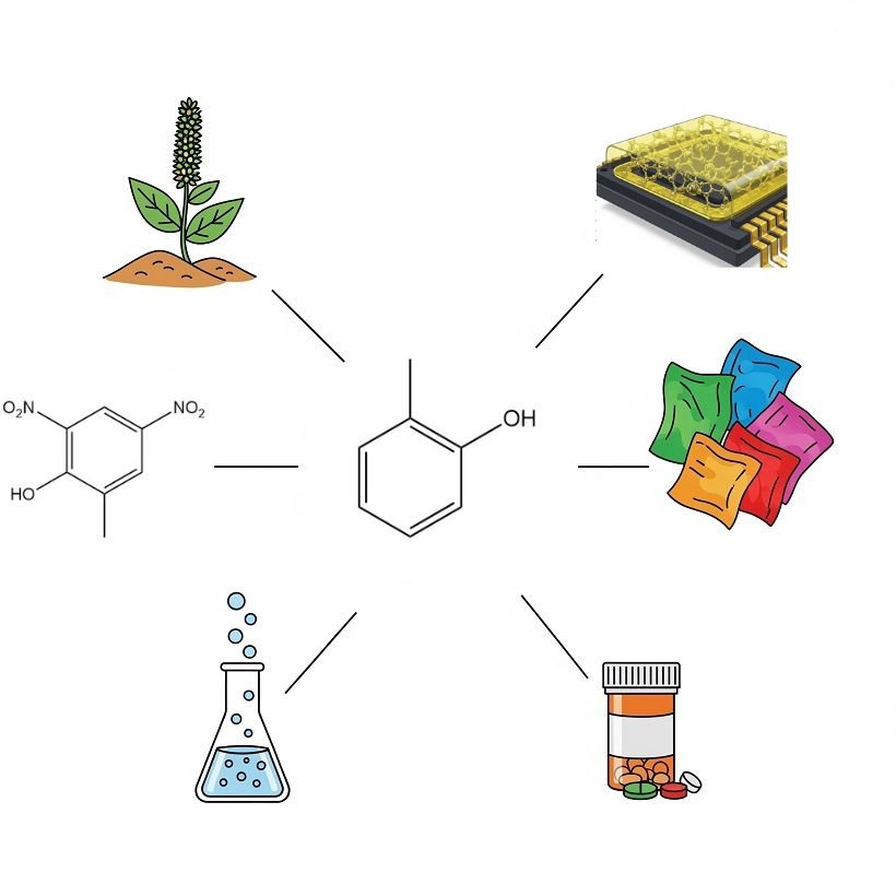 Uses of o-cresol