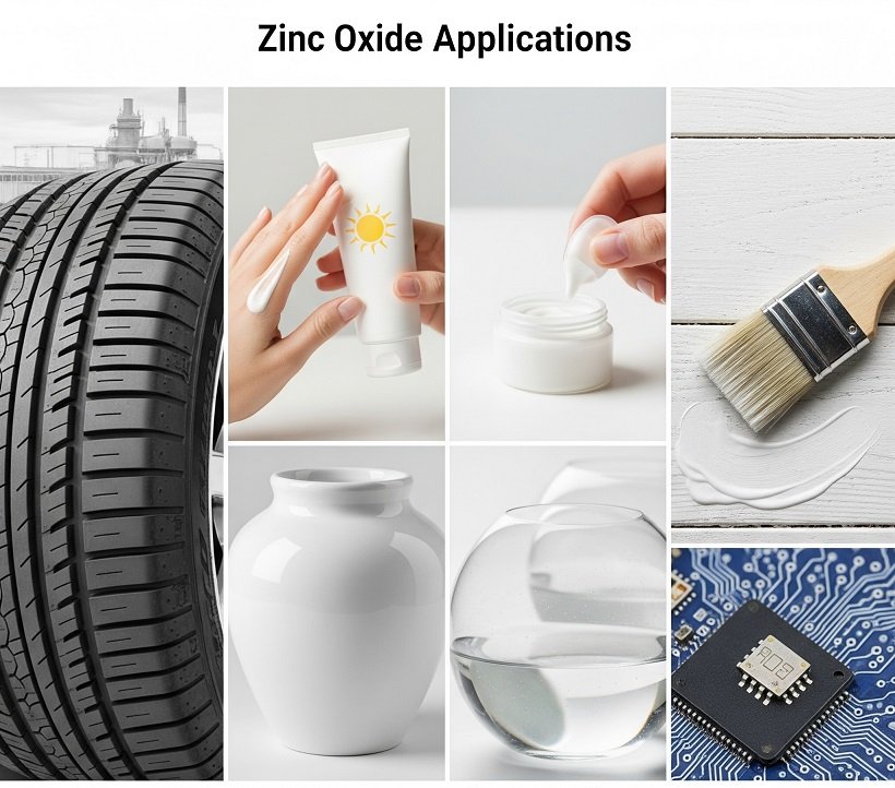 Zinc oxide Uses