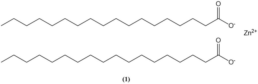Zinc stearate structure
