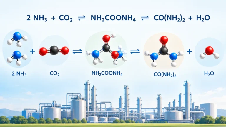 Industrial production of urea